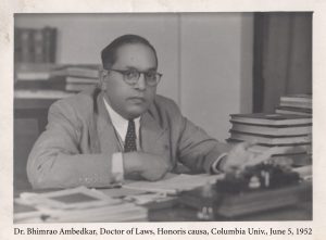 title of the thesis submitted by b r ambedkar