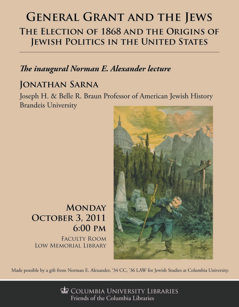 Alexander Lecture 2011 - Poster