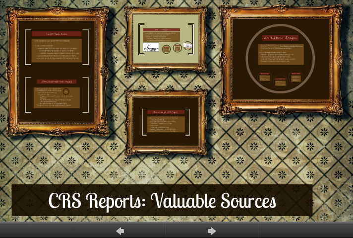 CRS Reports: Valuable Sources – Journalism Library Blog