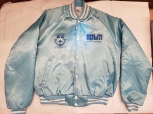 Front of ROLM Project team jacket