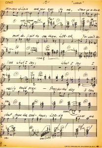 Page 2 of a handwritten musical score.